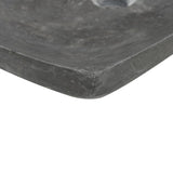 Sink 50x35x12 cm Marble Black