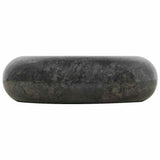 Sink 40x12 cm Marble Black - Front View