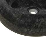 Sink 40x12 cm Marble Black - Rear View