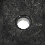 Sink 40x12 cm Marble Black - Close-Up Angle