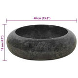 Sink 40x12 cm Marble Black - Extra Image