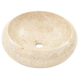 Sink 40x12 cm Marble Cream