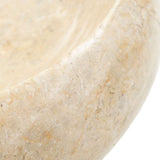 Sink 40x12 cm Marble Cream - Rear View