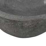 Wash Basin River Stone Oval 60-70 cm - Close-Up Angle