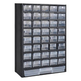 41-Drawer Storage Cabinet Tool Box 2 pcs Plastic - Front View