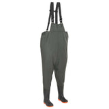Wading Pants with Boots Green Size 39