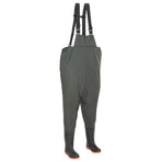 Wading Pants with Boots Green Size 39