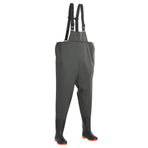Wading Pants with Boots Green Size 40