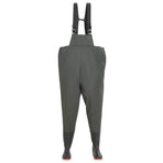 Wading Pants with Boots Green Size 42