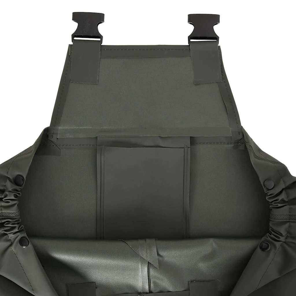 Wading Pants with Boots Green Size 43