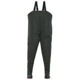 Wading Pants with Boots Green Size 46 - Front View
