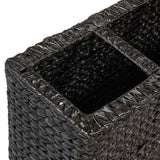 Raised Bed with 4 Pots Water Hyacinth Black