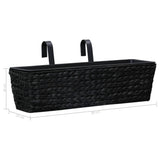 Planters 2 pcs Water Hyacinth Black - Extra Image