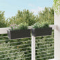 Planters 2 pcs Water Hyacinth Black