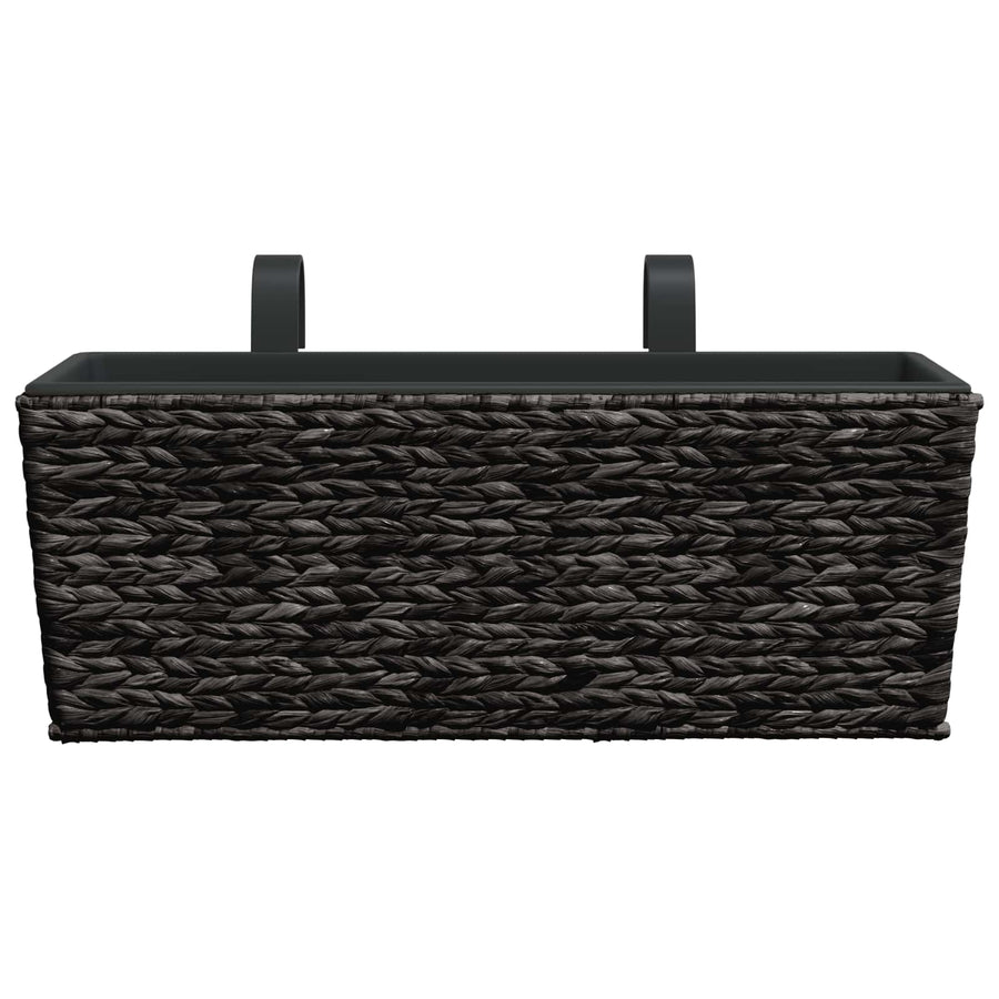 Planters 2 pcs Water Hyacinth Black