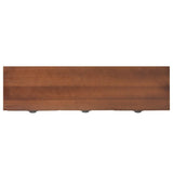 Console Table with 3 Drawers 120x30x76 cm Solid Fir Wood