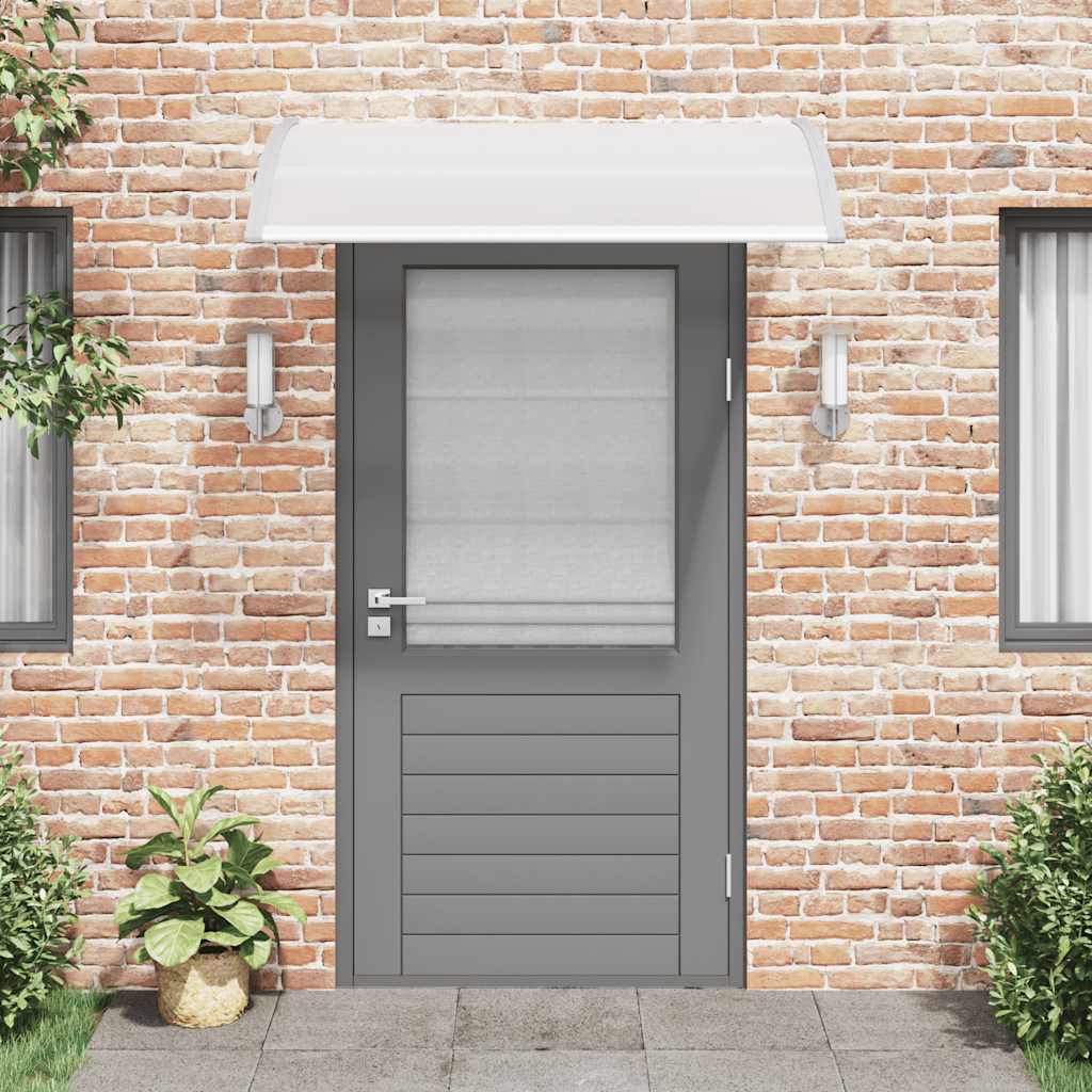 Door Canopy Grey 150x100 cm PC