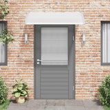 Door Canopy Grey 150x100 cm PC