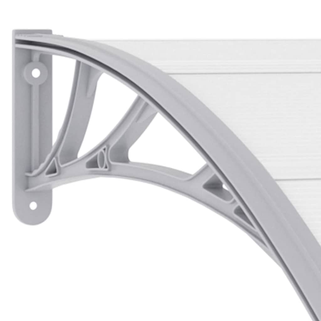 Door Canopy Grey 150x100 cm PC