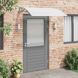 Door Canopy Grey 150x100 cm PC