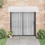 Door Canopy Grey 240x100 cm PC - Side View