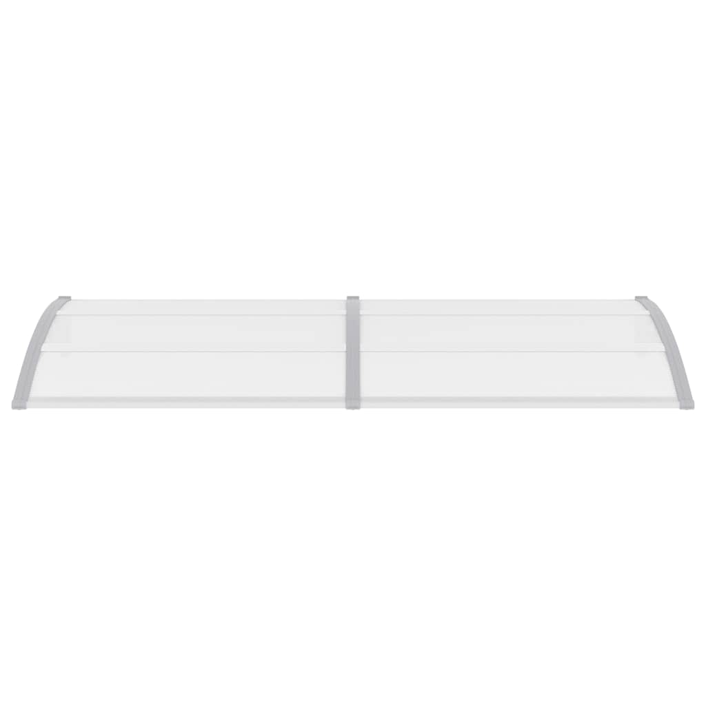 Door Canopy Grey 240x100 cm PC