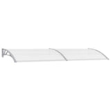 Door Canopy Grey 300x100 cm PC - Front View