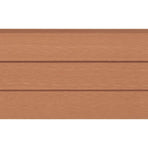Garden Fence WPC 183x187 cm Brown