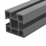 Garden Fence WPC 183x187 cm Grey