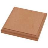 WPC Fence Set 2 Square 357x187 cm Brown - Extra Image