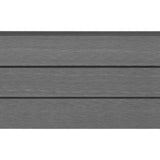 WPC Fence Set 4 Square 705x187 cm Grey