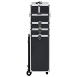Make-up Trolley Aluminium Black - Side View