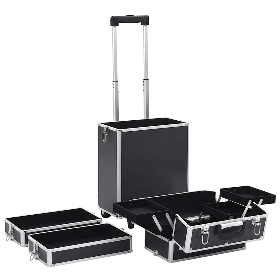 Make-up Trolley Aluminium Black, image 5