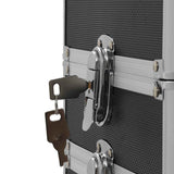 Make-up Trolley Aluminium Black - Low Angle