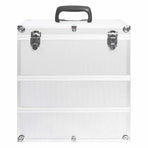 Make-up Case 37x24x40 cm Silver Aluminium