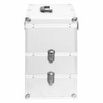 Make-up Case 37x24x40 cm Silver Aluminium