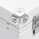 Make-up Case 37x24x40 cm Silver Aluminium