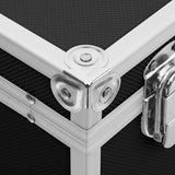 Make-up Case 37x24x40 cm Black Aluminium - Close-Up Angle
