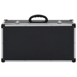 CD Case for 80 CDs Aluminium ABS Black - Close-Up Angle