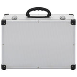 CD Case for 60 CDs Aluminium ABS Silver