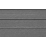 WPC Fence Set 10 Square 1749x187 cm Grey