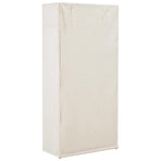 Wardrobe White 79x40x170 cm Fabric