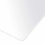 Dining Table High Gloss White 180x90x76 cm MDF - 45-Degree Angle