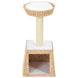 Cat Tree with Sisal Scratching Post Seagrass - Front View