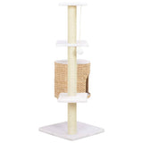 Cat Tree with Sisal Scratching Post Seagrass