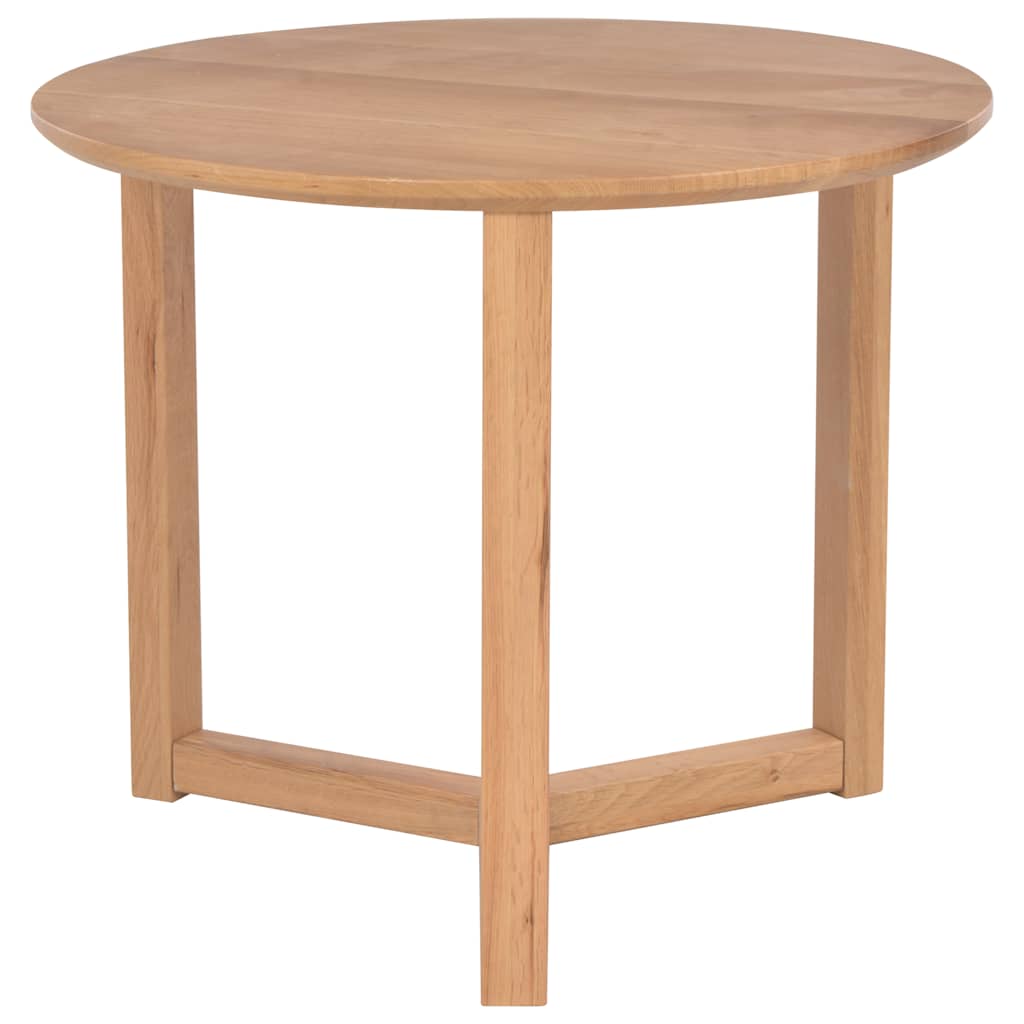Coffee Tables 3 pcs Solid Oak Wood