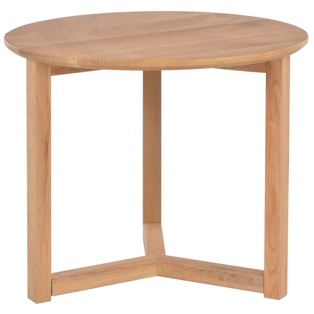 Coffee Tables 3 pcs Solid Oak Wood
