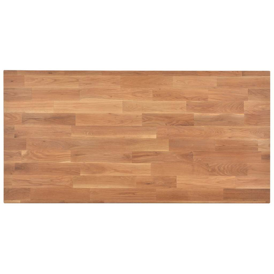 Dining Table 120x60x74 cm Solid Oak Wood