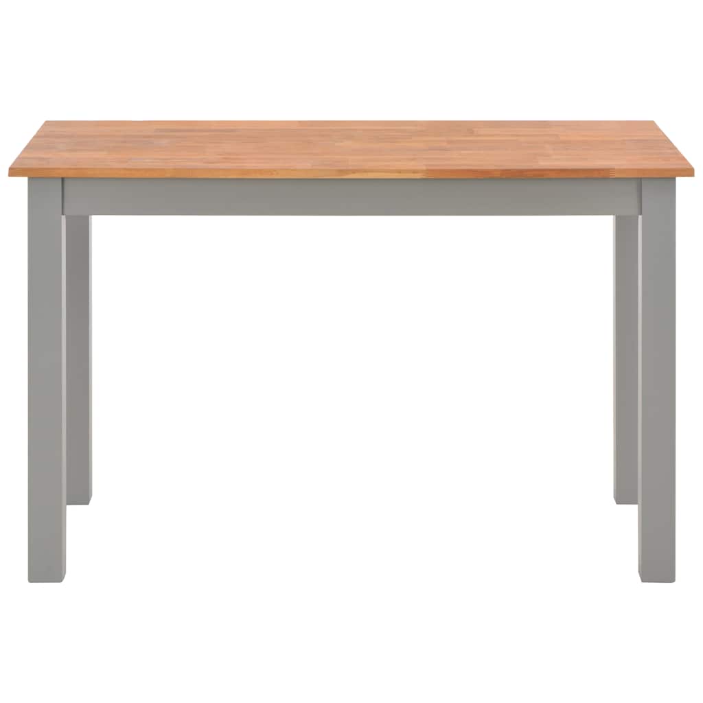 Dining Table 120x60x74 cm Solid Oak Wood