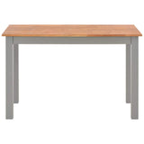 Dining Table 120x60x74 cm Solid Oak Wood